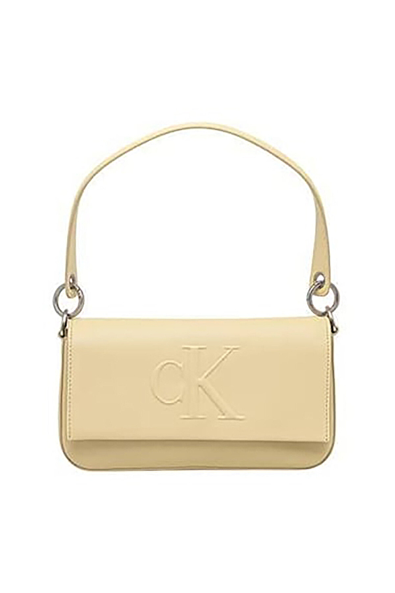 Calvin Klein Jeans Kadın Omuz Çantası LV04K3148GRM0 Bej Calvin Klein Jeans Kadın Omuz Çantası LV04K3148GRM0 Bej