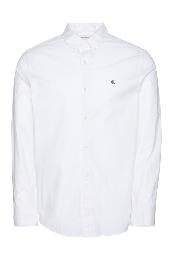 Calvin Klein Jeans Erkek Gömlek LV140EM125 Beyaz Calvin Klein Jeans Erkek Gömlek LV140EM125 Beyaz