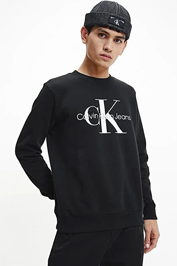 Calvin Klein Jeans Erkek Sweatshirt J30J320933 Siyah Calvin Klein Jeans Erkek Sweatshirt J30J320933 Siyah