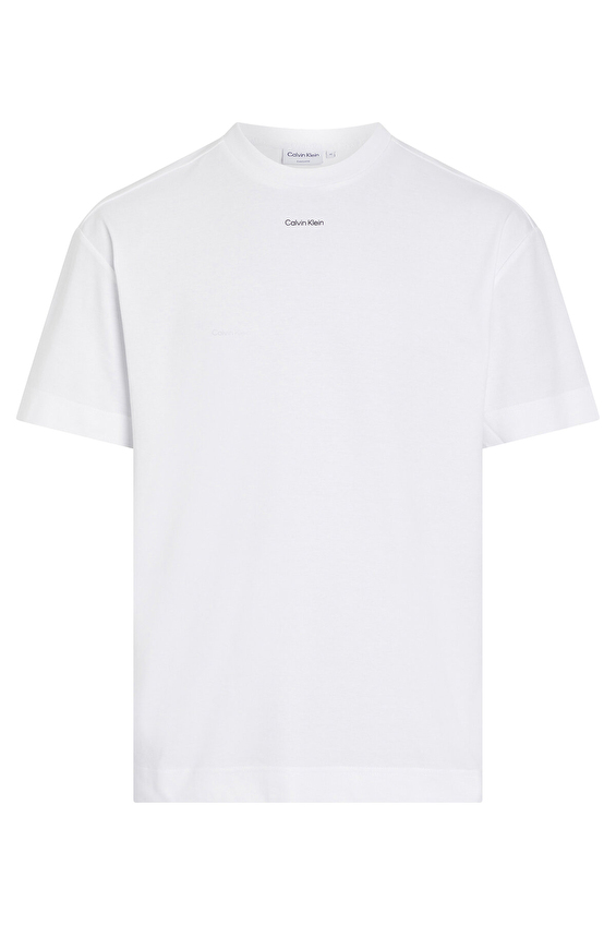 Calvin Klein Erkek Tişört K10K112487 Beyaz/beyaz Calvin Klein Erkek Tişört K10K112487 Beyaz/beyaz
