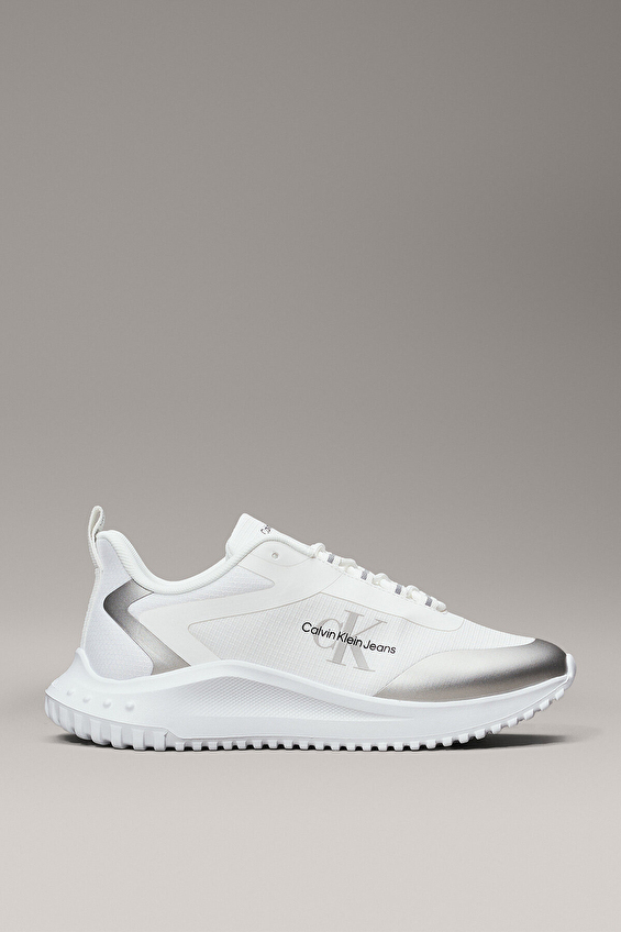 Calvin Klein Jeans Kadın Eva Runner Low Lace Ayakkabı YW0YW0144201V Beyaz Calvin Klein Jeans Kadın Eva Runner Low Lace Ayakkabı YW0YW0144201V Beyaz
