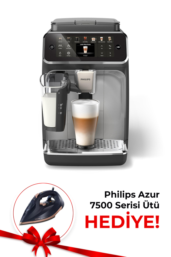 Philips EP4446/70 Espresso Makinesi + DST7510/80 Ütü Hediyeli
