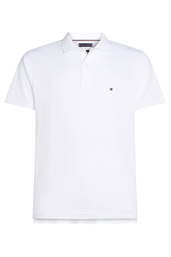 Tommy Hilfiger Erkek Tişört MW0MW35585 Beyaz Tommy Hilfiger Erkek Tişört MW0MW35585 Beyaz