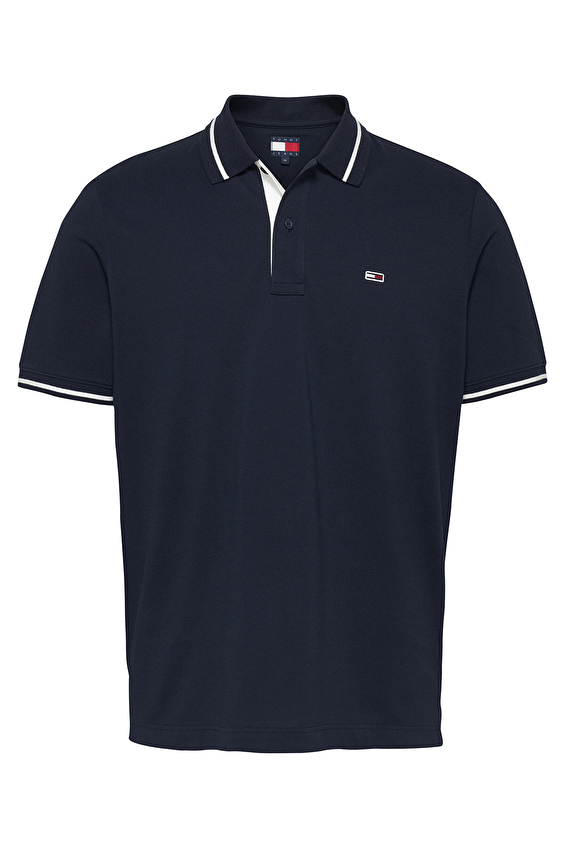 Tommy Jeans Erkek Tişört DM0DM20745 Koyu mavi Tommy Jeans Erkek Tişört DM0DM20745 Koyu mavi