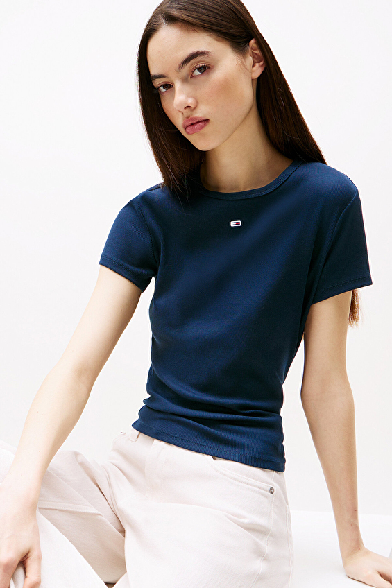 Tommy Hilfiger Unisex Seyahat Sert AU0AU01975DW6 Koyu mavi Tommy Hilfiger Unisex Seyahat Sert AU0AU01975DW6 Koyu mavi