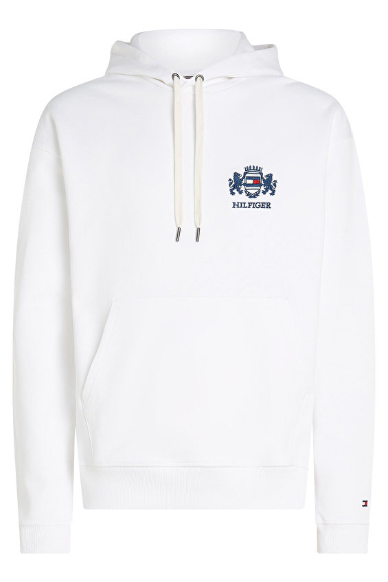 Tommy Hilfiger Erkek Sweatshirt MW0MW37462 Beyaz Tommy Hilfiger Erkek Sweatshirt MW0MW37462 Beyaz