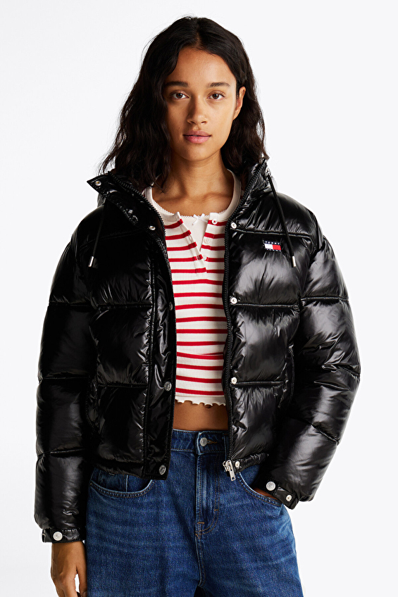 Tommy Jeans Kadın Mont DW0DW20210 Siyah Tommy Jeans Kadın Mont DW0DW20210 Siyah