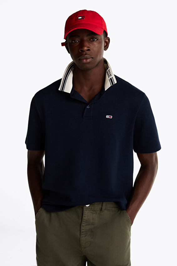 Tommy Jeans Erkek Tişört DM0DM20225 Koyu mavi Tommy Jeans Erkek Tişört DM0DM20225 Koyu mavi