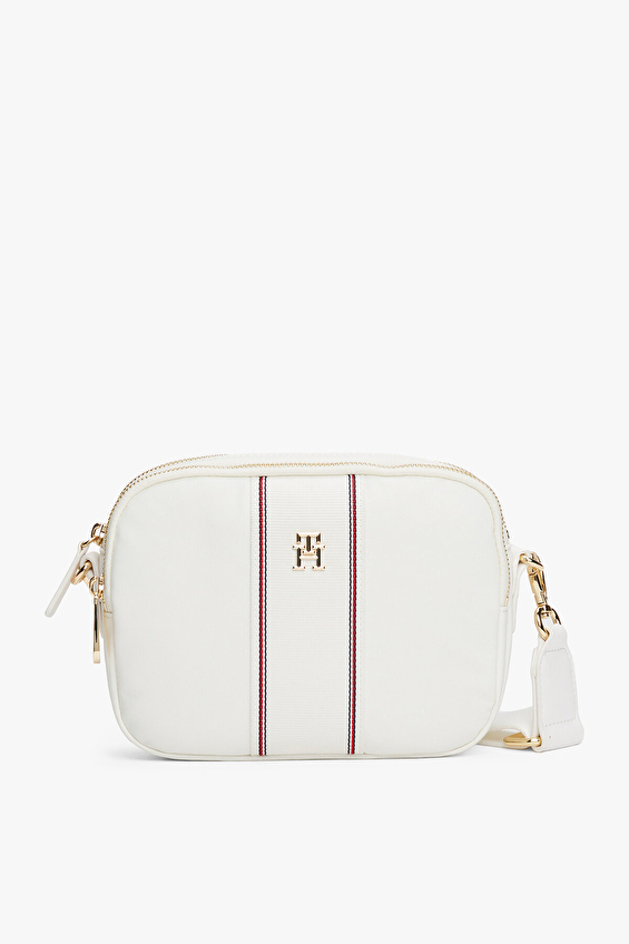 Tommy Hilfiger Kadın Çapraz Çanta AW0AW17230YBL Beyaz Tommy Hilfiger Kadın Çapraz Çanta AW0AW17230YBL Beyaz