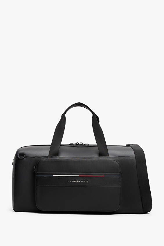 Tommy Hilfiger Unisex Seyahat Çantası AM0AM13364BDS Siyah Tommy Hilfiger Unisex Seyahat Çantası AM0AM13364BDS Siyah