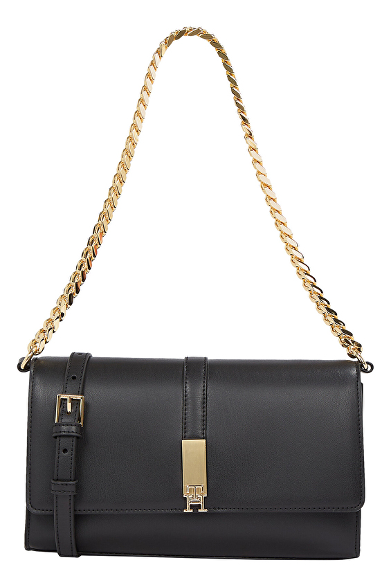 Tommy Hilfiger Kadın Çapraz Çanta AW0AW17223BDS Siyah Tommy Hilfiger Kadın Çapraz Çanta AW0AW17223BDS Siyah