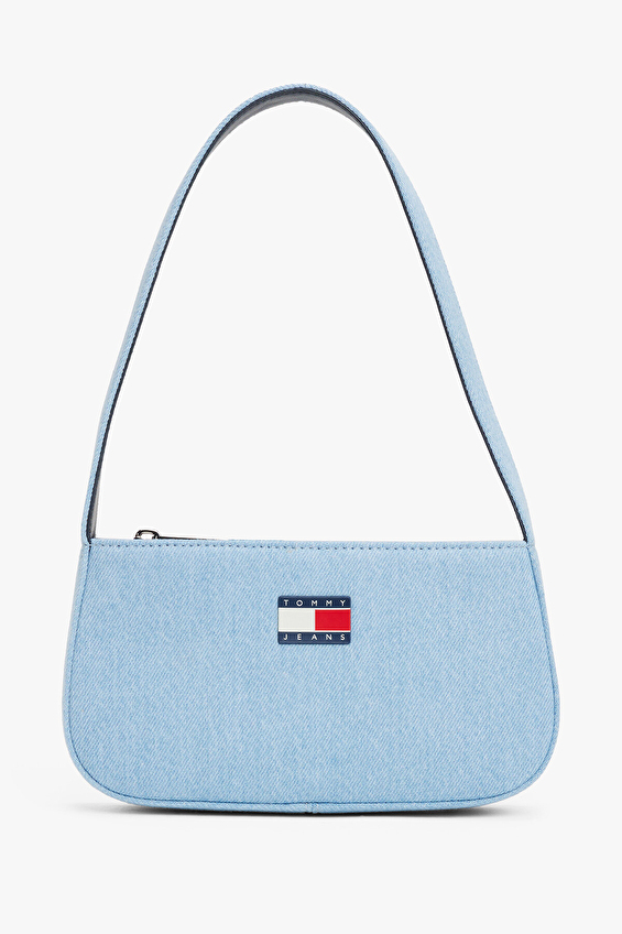 Tommy Jeans Kadın Omuz Çantası AW0AW173630GY Mavi Tommy Jeans Kadın Omuz Çantası AW0AW173630GY Mavi