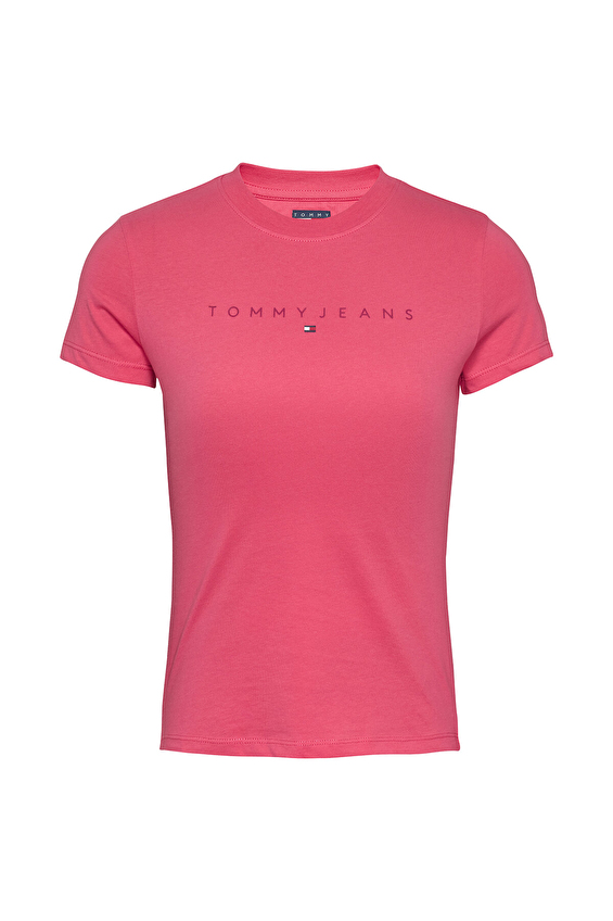 Tommy Jeans Kadın Tişört DW0DW20315 Kırmızı Tommy Jeans Kadın Tişört DW0DW20315 Kırmızı