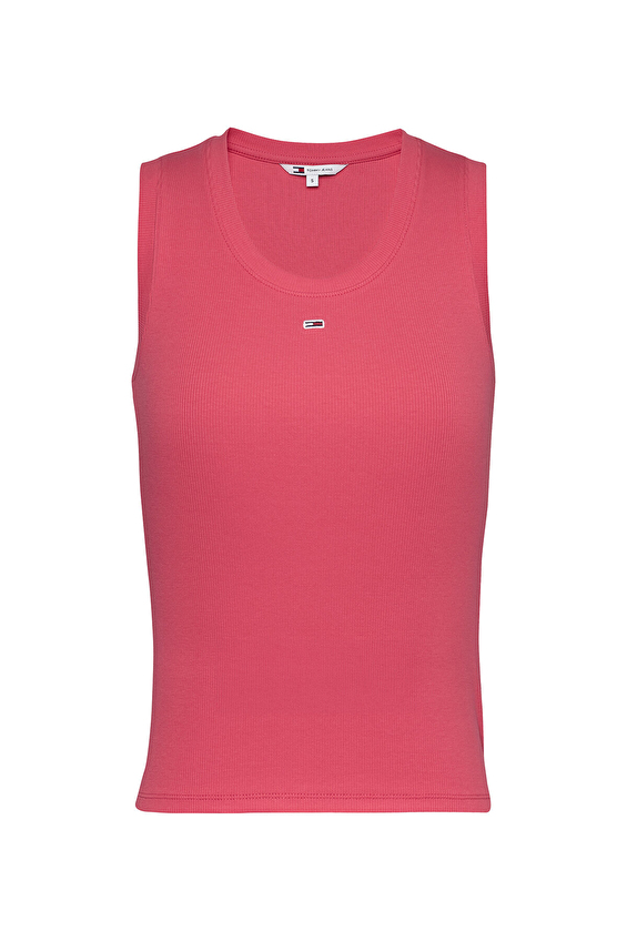 Tommy Jeans Kadın Tişört DW0DW20673 Kırmızı Tommy Jeans Kadın Tişört DW0DW20673 Kırmızı