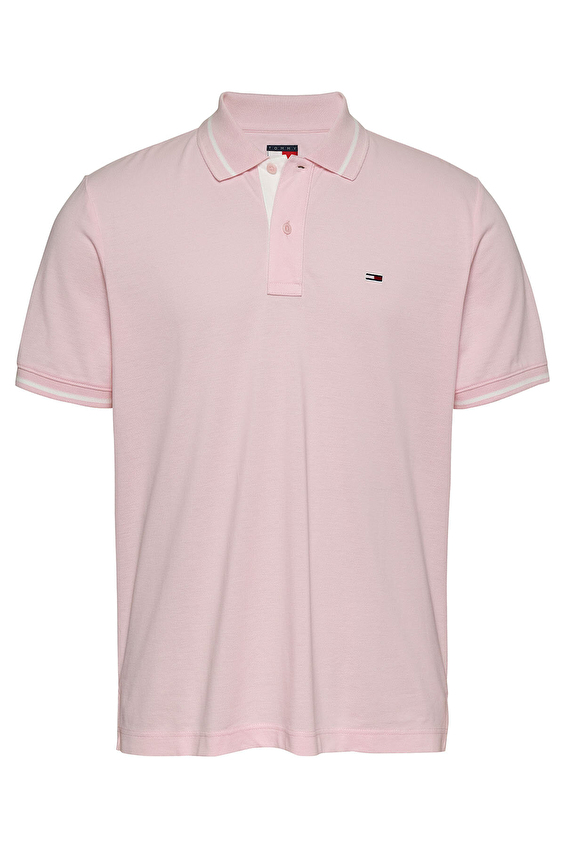 Tommy Jeans Erkek Tişört DM0DM20745 Pembe Tommy Jeans Erkek Tişört DM0DM20745 Pembe
