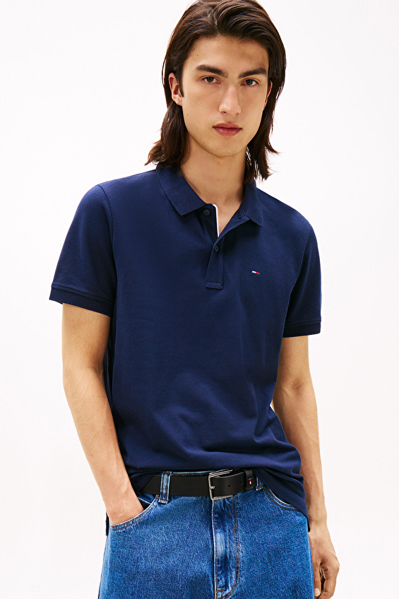 Tommy Jeans Erkek Tişört DM0DM20676 Koyu mavi Tommy Jeans Erkek Tişört DM0DM20676 Koyu mavi