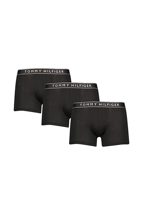 Tommy Hilfiger Erkek 3'lü Boxer UM0UM03520 0WE Siyah Tommy Hilfiger Erkek 3'lü Boxer UM0UM03520 0WE Siyah