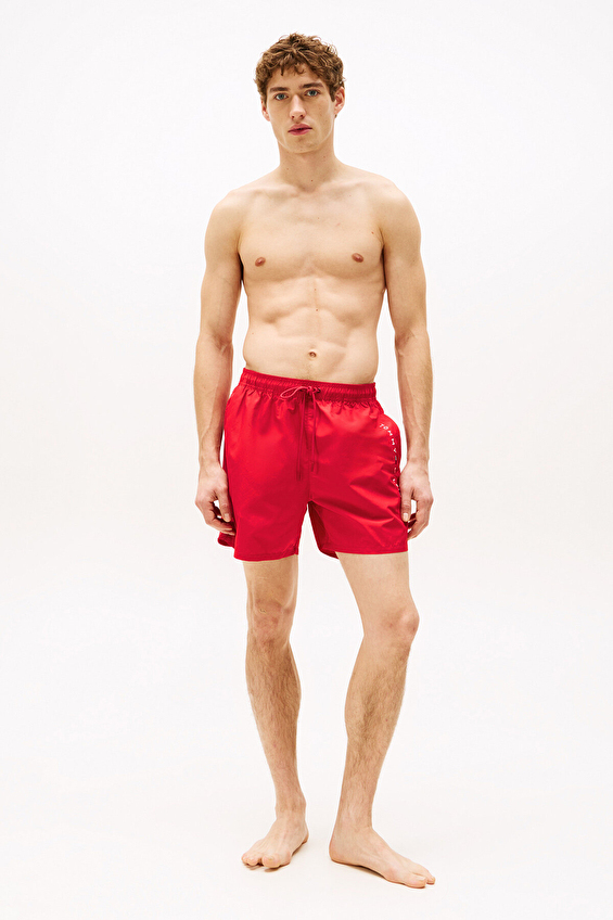 Tommy Hilfiger Erkek Mayo Şort UM0UM03258 XLD Kırmızı Tommy Hilfiger Erkek Mayo Şort UM0UM03258 XLD Kırmızı