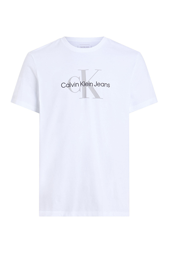 Calvin Klein Jeans Erkek Tişört 00040EM286 Beyaz Calvin Klein Jeans Erkek Tişört 00040EM286 Beyaz