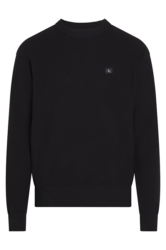 Calvin Klein Jeans Erkek Kazak J30J326746 Siyah/siyah Calvin Klein Jeans Erkek Kazak J30J326746 Siyah/siyah