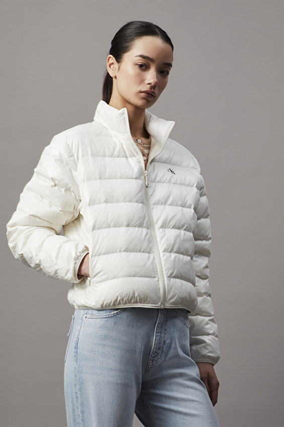 Calvin Klein Jeans Kadın Mont J20J224698 Beyaz