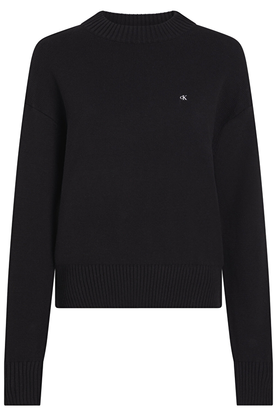 Calvin Klein Jeans Kadın Kazak J20J224802 Siyah Calvin Klein Jeans Kadın Kazak J20J224802 Siyah