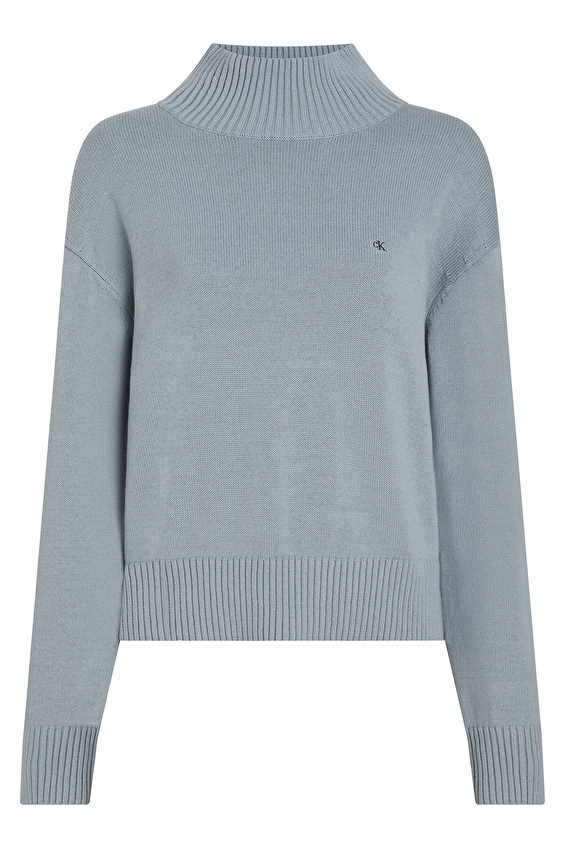 Calvin Klein Jeans Kadın Kazak J20J224806 Gri Calvin Klein Jeans Kadın Kazak J20J224806 Gri