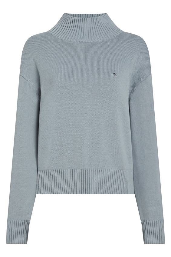 Calvin Klein Jeans Kadın Kazak J20J224806 Gri Calvin Klein Jeans Kadın Kazak J20J224806 Gri