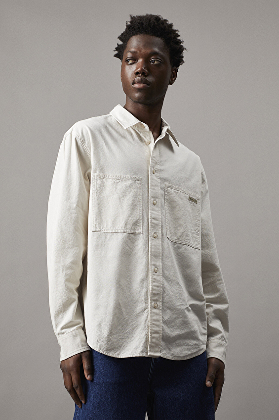 Calvin Klein Jeans Erkek Tişört J30J326726 Açık gri Calvin Klein Jeans Erkek Tişört J30J326726 Açık gri