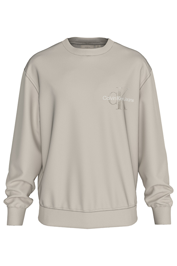 Calvin Klein Jeans Erkek Sweatshirt J30J327105 Açık gri Calvin Klein Jeans Erkek Sweatshirt J30J327105 Açık gri