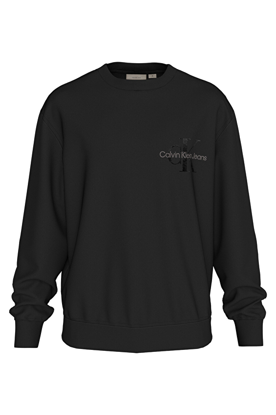 Calvin Klein Jeans Erkek Sweatshirt J30J327105 Siyah/siyah Calvin Klein Jeans Erkek Sweatshirt J30J327105 Siyah/siyah