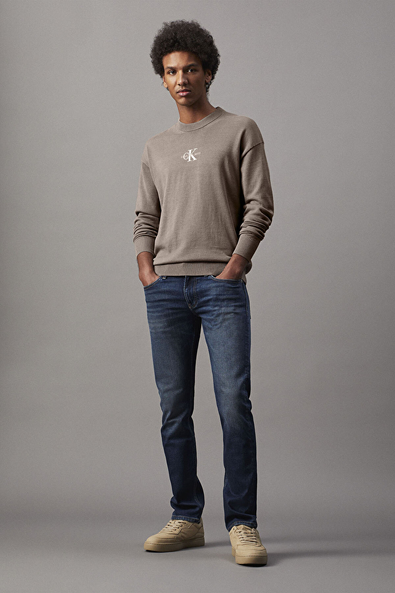 Calvin Klein Jeans Erkek Kazak J30J327404 Gri Calvin Klein Jeans Erkek Kazak J30J327404 Gri