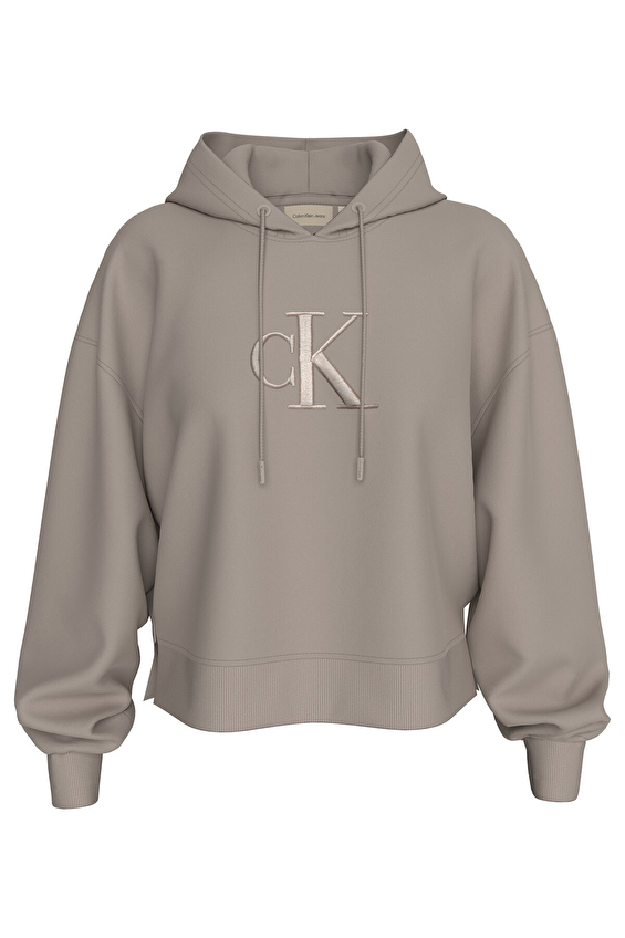 Calvin Klein Jeans Kadın Sweatshirt J20J224718 Gri Calvin Klein Jeans Kadın Sweatshirt J20J224718 Gri