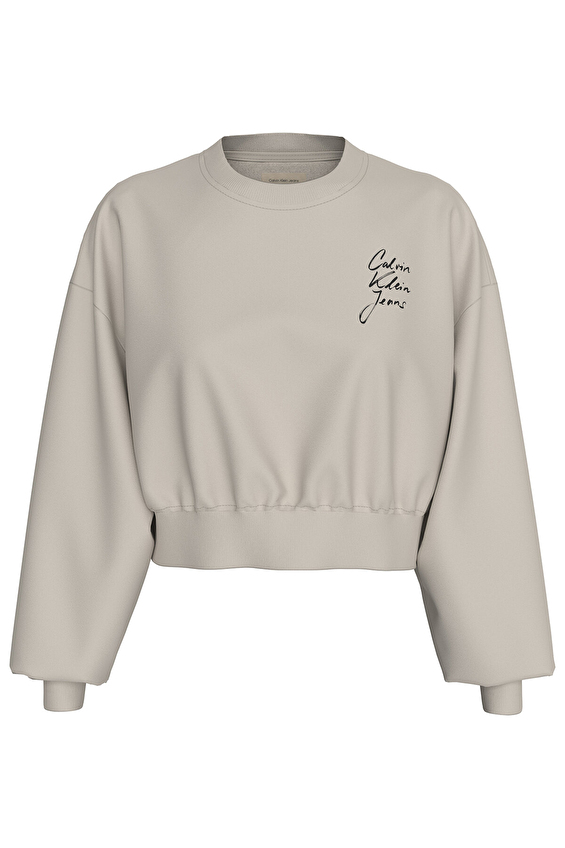 Calvin Klein Jeans Kadın Sweatshirt J20J224743 Gri Calvin Klein Jeans Kadın Sweatshirt J20J224743 Gri