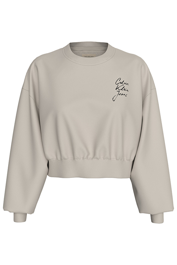 Calvin Klein Jeans Kadın Sweatshirt J20J224743 Gri Calvin Klein Jeans Kadın Sweatshirt J20J224743 Gri