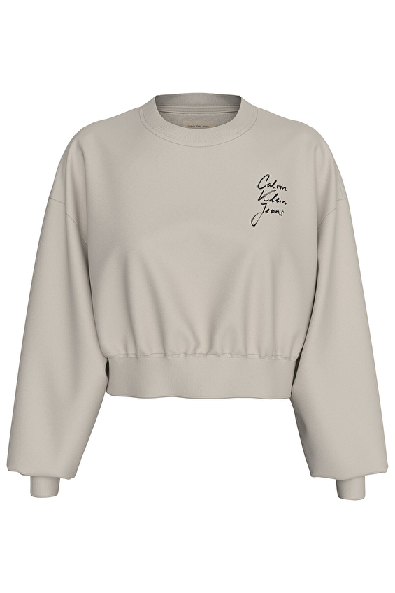 Calvin Klein Jeans Kadın Sweatshirt J20J224743 Gri Calvin Klein Jeans Kadın Sweatshirt J20J224743 Gri