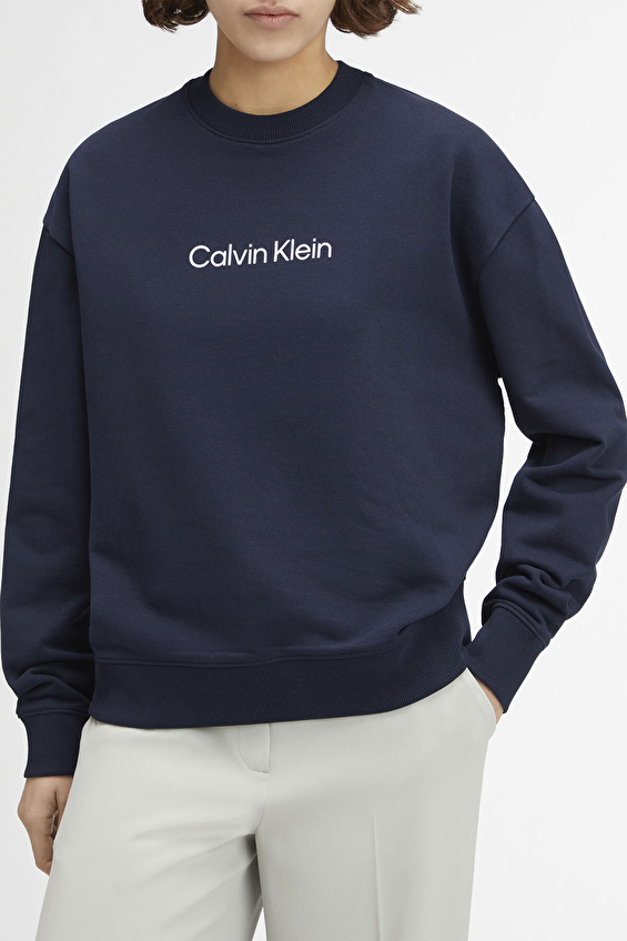 Calvin Klein Kadın Sweatshirt K20K205450 Mavi Calvin Klein Kadın Sweatshirt K20K205450 Mavi