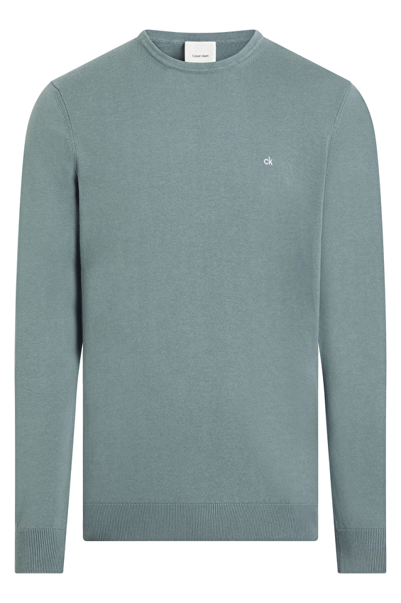 Calvin Klein Erkek Kazak K10K113549 Mavi/yeşil Calvin Klein Erkek Kazak K10K113549 Mavi/yeşil