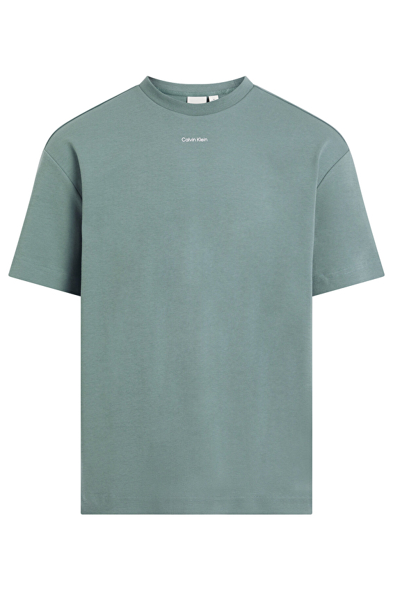 Calvin Klein Erkek Tişört K10K112487 Mavi/yeşil Calvin Klein Erkek Tişört K10K112487 Mavi/yeşil