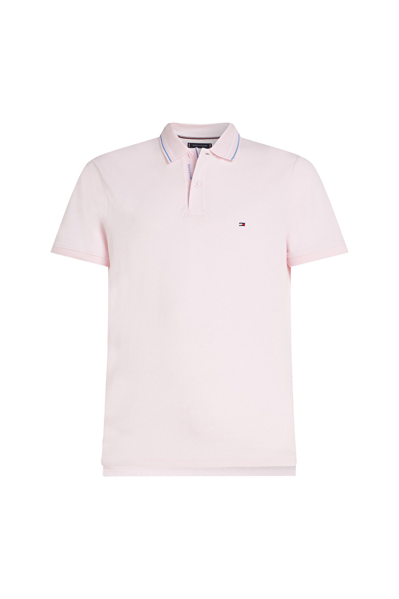 Tommy Hilfiger Erkek Tişört MW0MW38459 Açık pembe Tommy Hilfiger Erkek Tişört MW0MW38459 Açık pembe