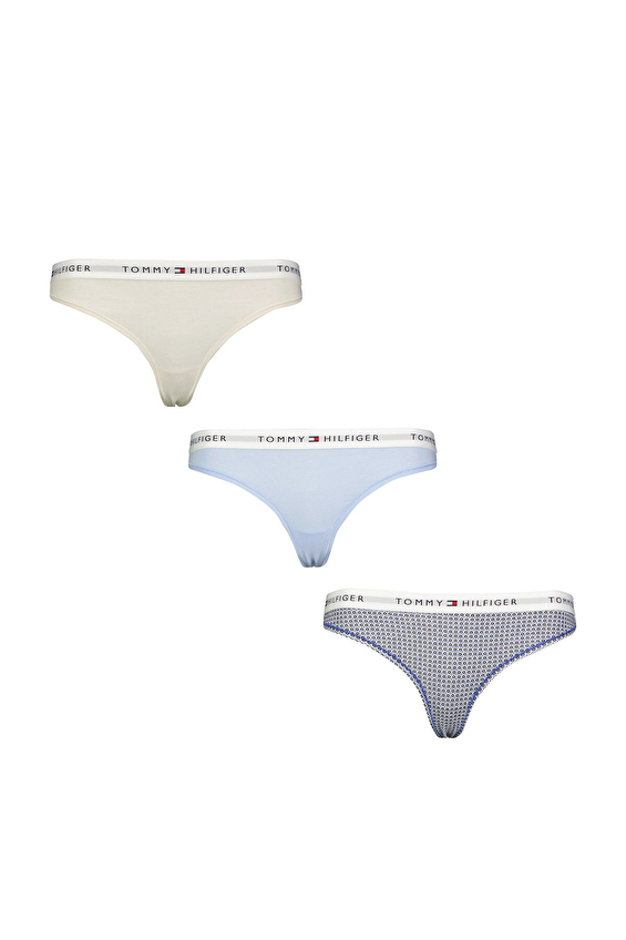 Tommy Hilfiger Kadın 3'lü Külot UW0UW05530 0V0 Mor Tommy Hilfiger Kadın 3'lü Külot UW0UW05530 0V0 Mor