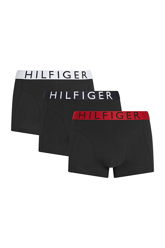 Tommy Hilfiger Erkek 3'lü Boxer UM0UM03465 Mavi Tommy Hilfiger Erkek 3'lü Boxer UM0UM03465 Mavi