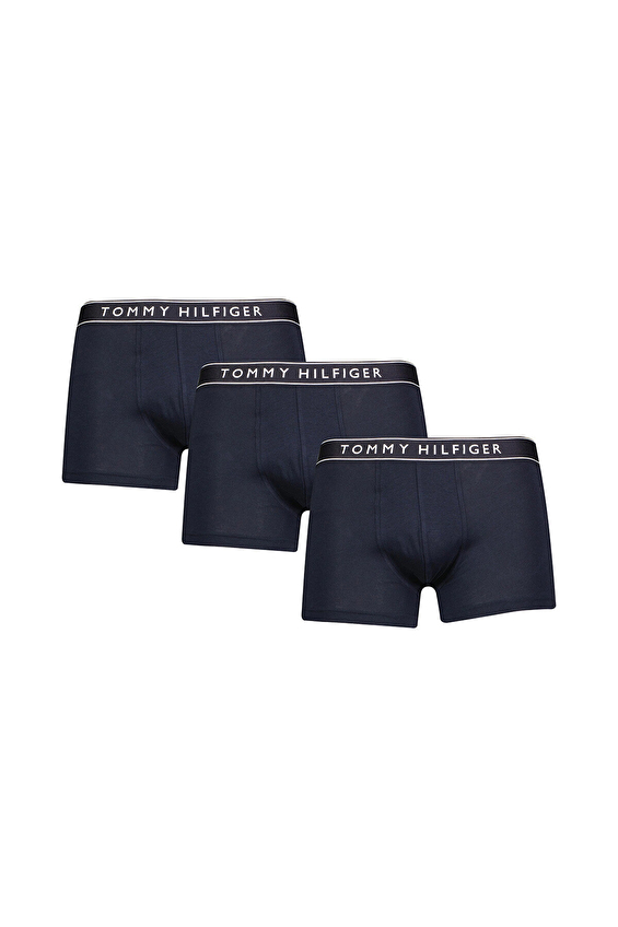 Tommy Hilfiger Erkek 3'lü Boxer UM0UM03520 0WG Siyah Tommy Hilfiger Erkek 3'lü Boxer UM0UM03520 0WG Siyah