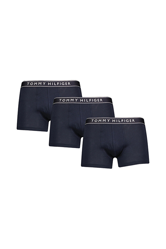 Tommy Hilfiger Erkek 3'lü Boxer UM0UM03520 0WG Siyah Tommy Hilfiger Erkek 3'lü Boxer UM0UM03520 0WG Siyah