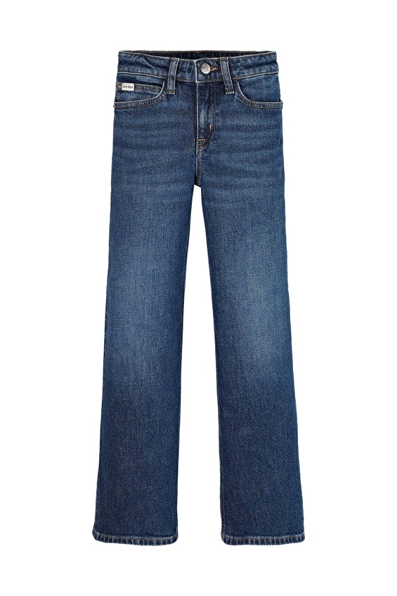 Calvin Klein Kız Çocuk Kot Pantolon IG0IG02710 Mavi Calvin Klein Kız Çocuk Kot Pantolon IG0IG02710 Mavi