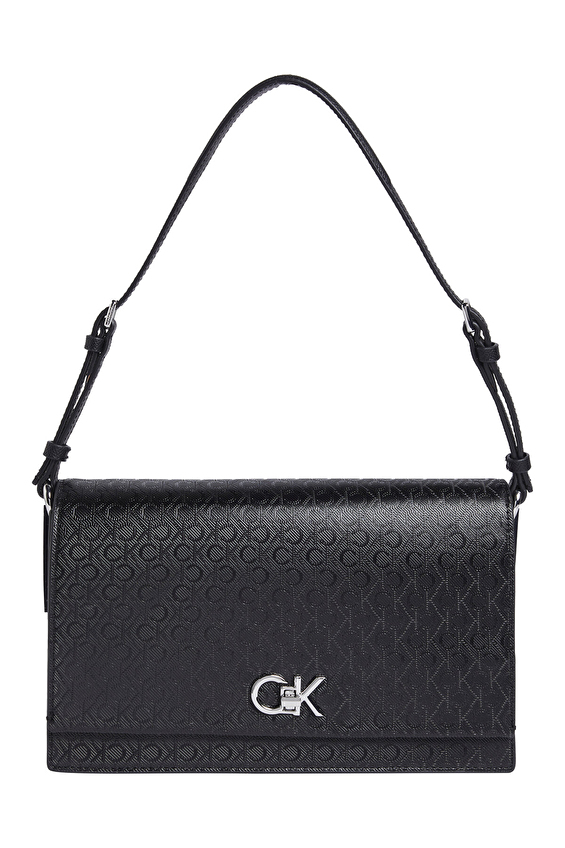 Calvin Klein Kadın Omuz Çantası K60K613139 Siyah Calvin Klein Kadın Omuz Çantası K60K613139 Siyah