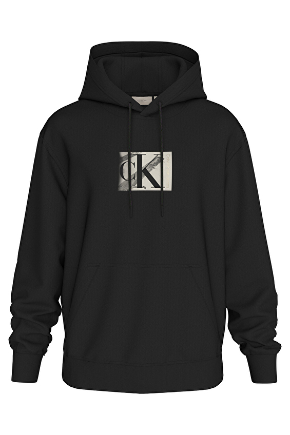 Calvin Klein Jeans Erkek Sweatshirt J30J327118 Siyah/siyah Calvin Klein Jeans Erkek Sweatshirt J30J327118 Siyah/siyah