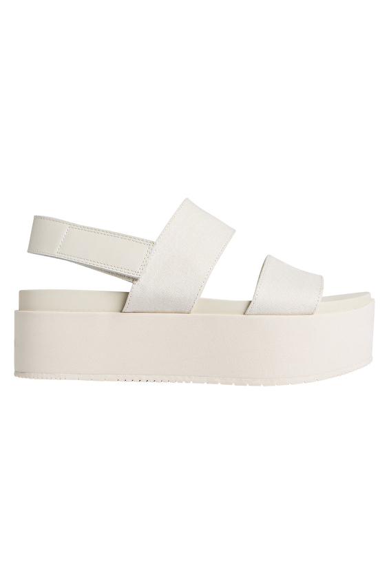 Calvin Klein Jeans Kadın Flatform Sandal SlIng In Sandalet YW0YW01788AEO Bej Calvin Klein Jeans Kadın Flatform Sandal SlIng In Sandalet YW0YW01788AEO Bej