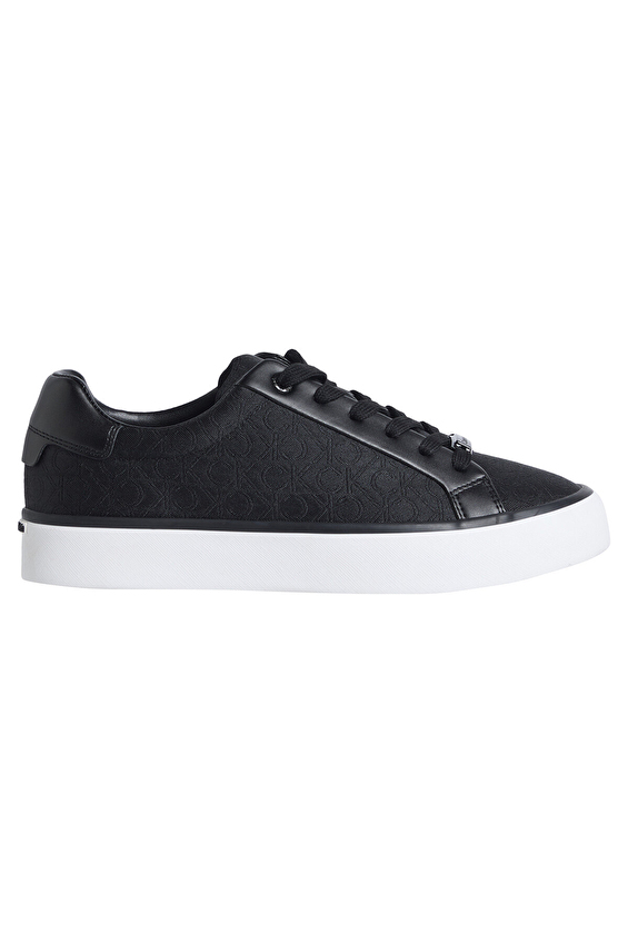 Calvin Klein Bağcıklı Kadın Vulcanised Lace Up Jacq Ayakkabı HW0HW02412BEH Siyah Calvin Klein Bağcıklı Kadın Vulcanised Lace Up Jacq Ayakkabı HW0HW02412BEH Siyah