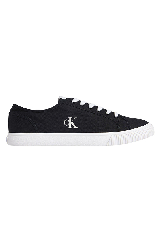 Calvin Klein Jeans Erkek Ess Vulc Low Mg Canvas Ayakkabı YM0YM012090GM Siyah Calvin Klein Jeans Erkek Ess Vulc Low Mg Canvas Ayakkabı YM0YM012090GM Siyah